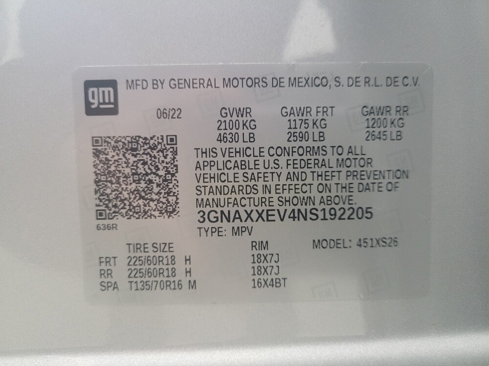 2022 Chevrolet Equinox in Eastpointe, MI 48021 - 18132891 33