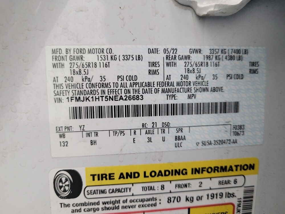 2022 Ford Expedition Max in Reno, NV 89502 - 18132905 33