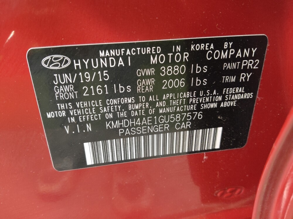 2016 Hyundai Elantra in Stone Mountain, GA 30083 - 18132906 33