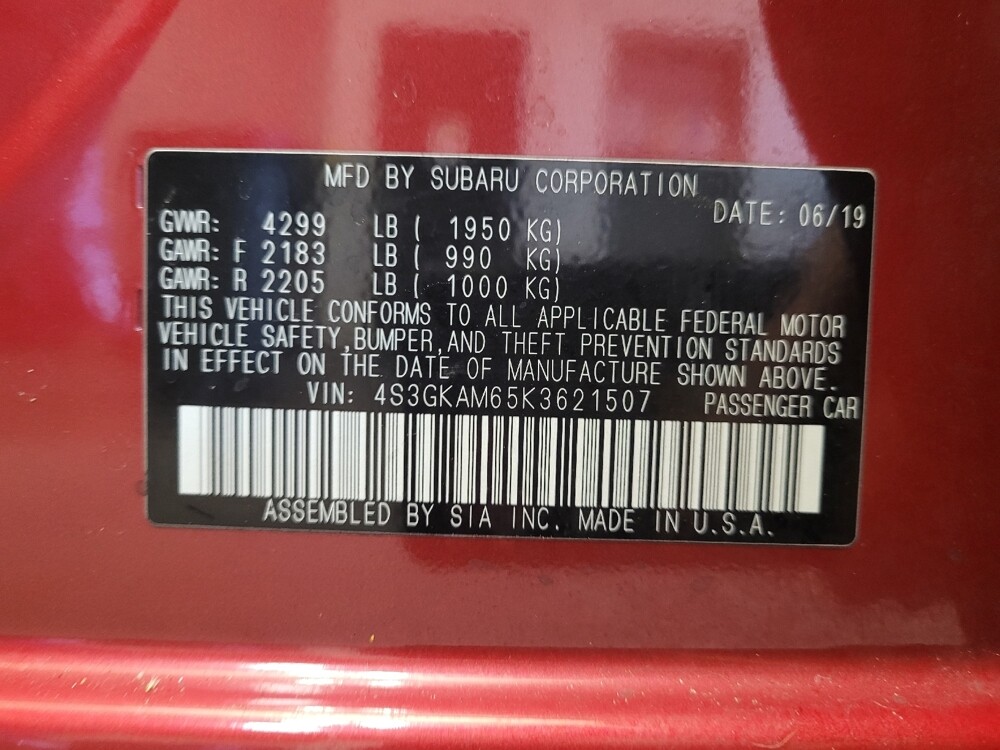 2019 Subaru Impreza in Toledo, OH 43617 - 18132918 33