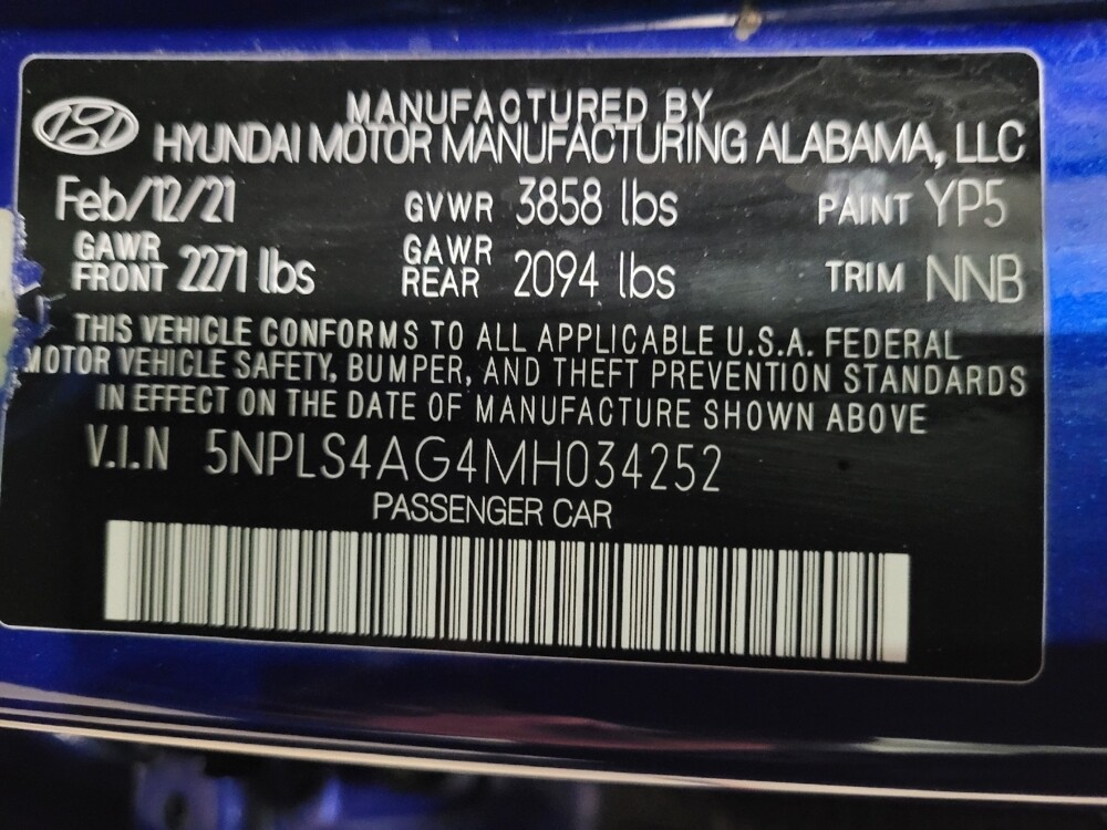 2021 Hyundai Elantra in New Castle, DE 19720 - 18132930 33