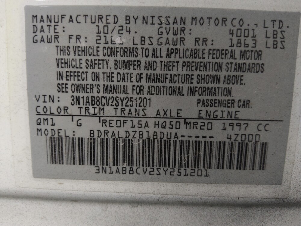 2025 Nissan Sentra in Bradenton, FL 34207 - 18132941 33