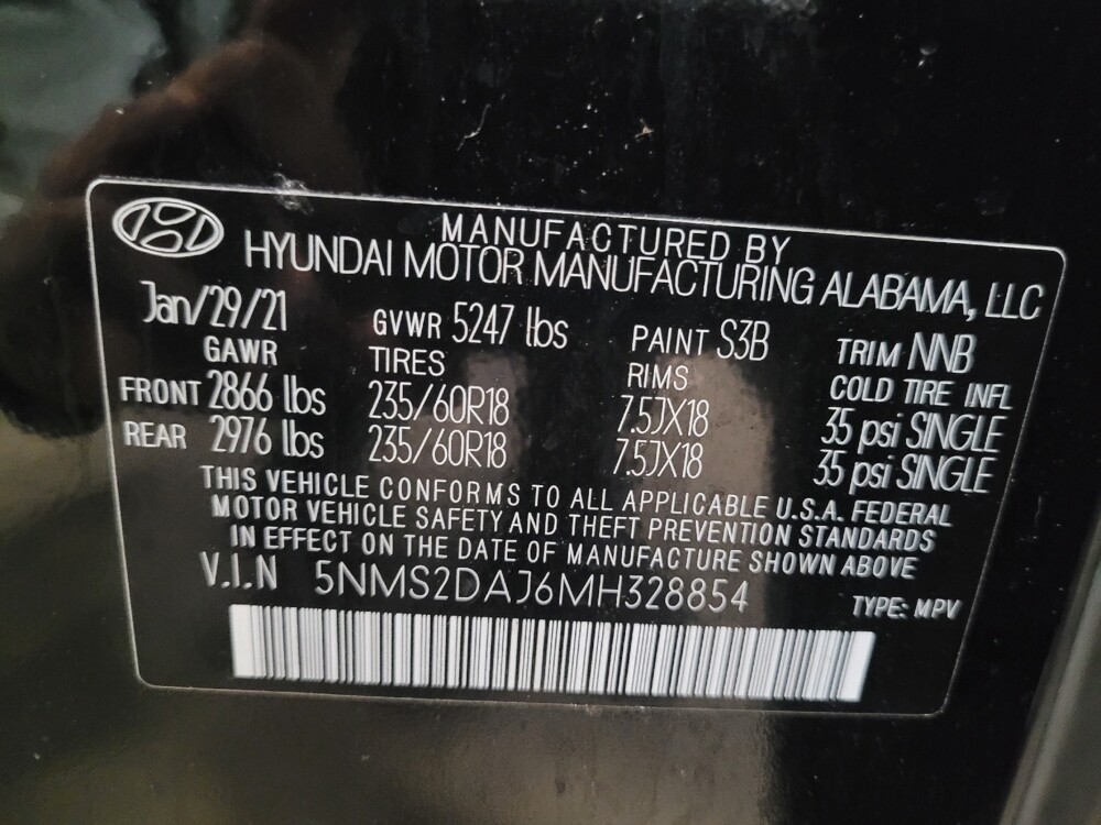 2021 Hyundai Santa Fe in Henrico, VA 23223 - 18132948 33