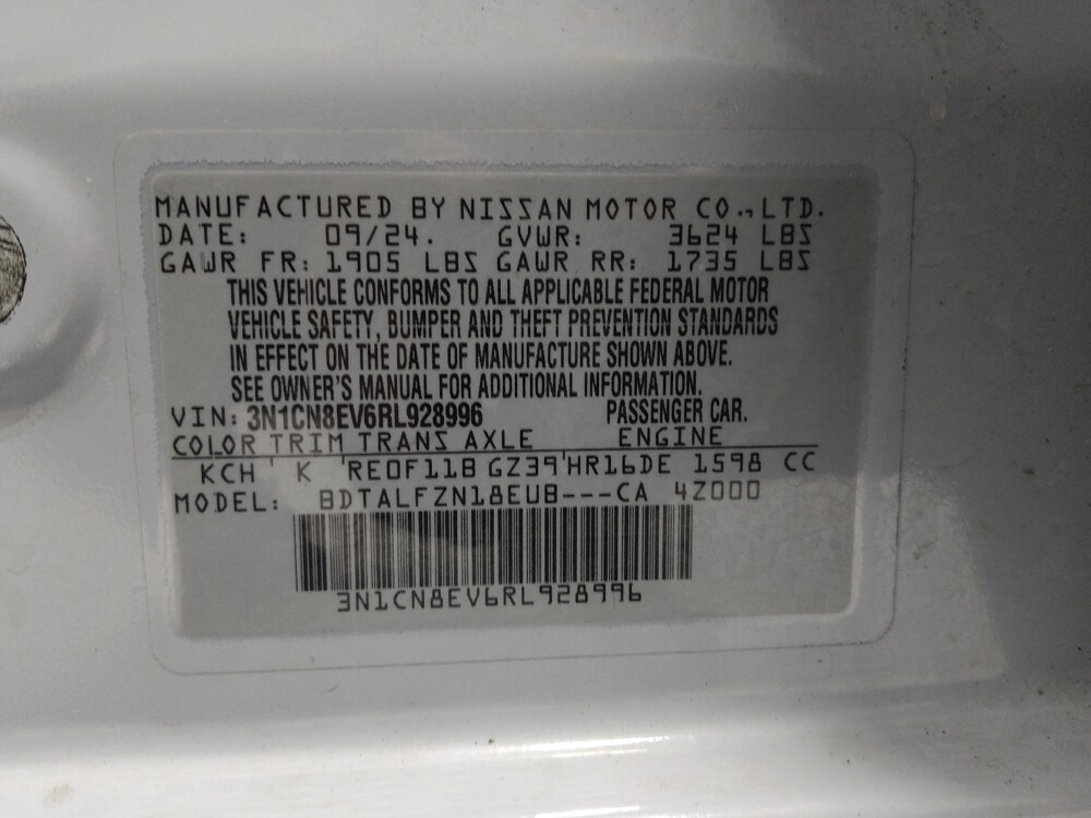 2024 Nissan Versa in Columbus, OH 43231 - 18132963 33