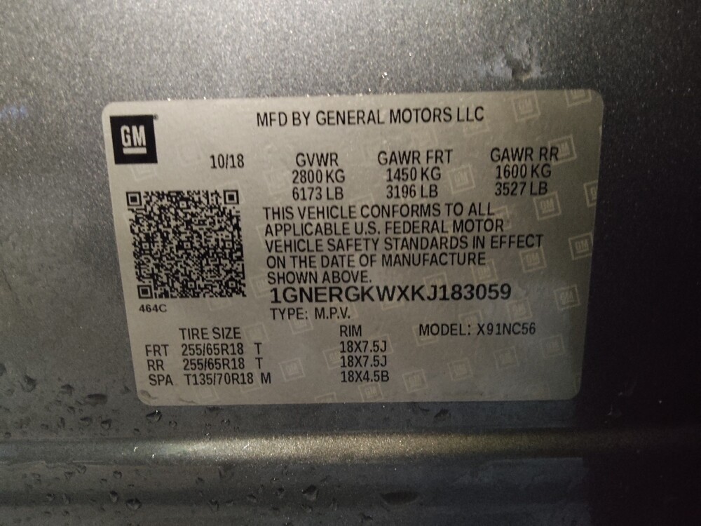 2019 Chevrolet Traverse in Charleston, SC 29414 - 18132973 33