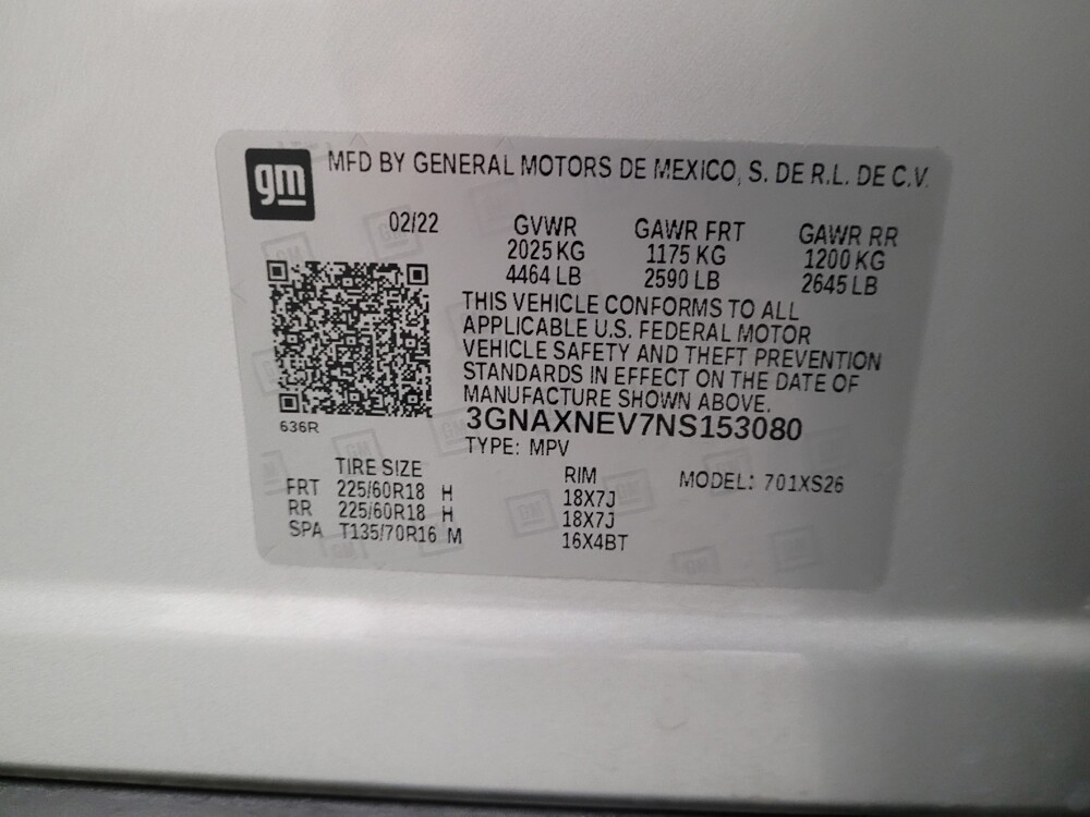 2022 Chevrolet Equinox in Downey, CA 90241 - 18132978 33