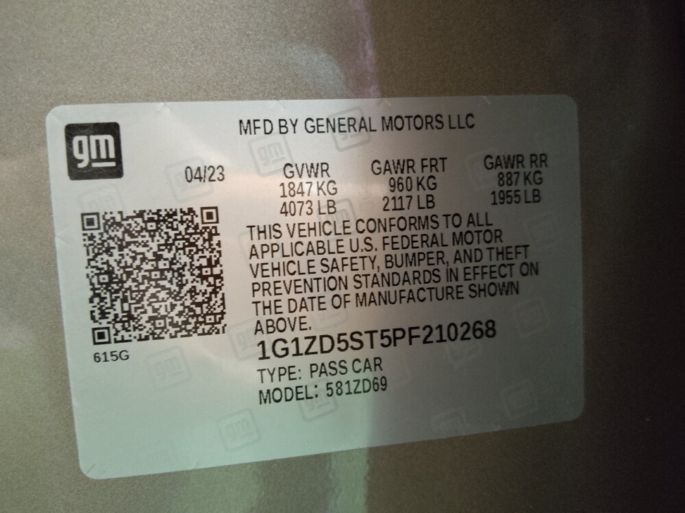 2023 Chevrolet Malibu in Charlotte, NC 28273 - 18132987 33