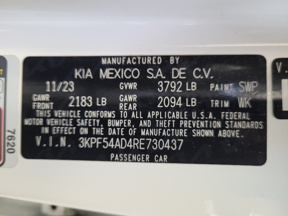 2024 Kia Forte in Riverside, CA 92504 - 18132990 33