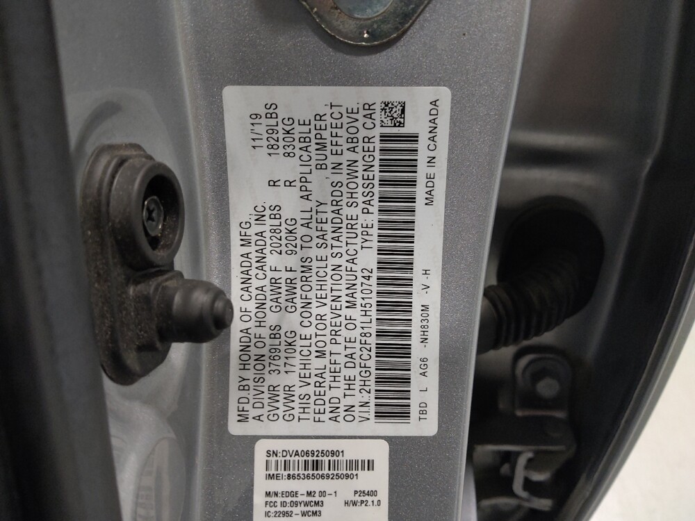 2020 Honda Civic in Columbus, OH 43231 - 18133003 33