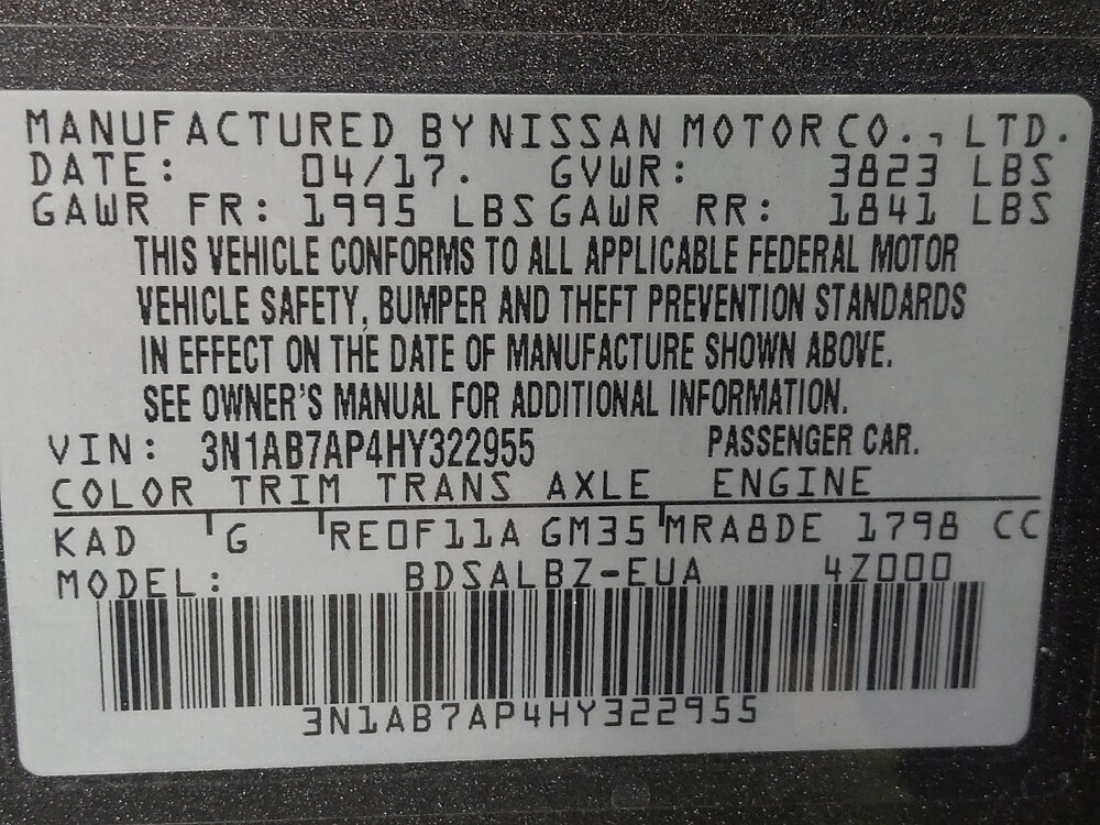 2017 Nissan Sentra in Tyler, TX 75701 - 18133018 33