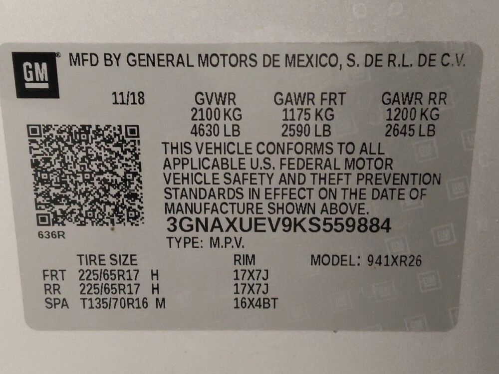 2019 Chevrolet Equinox in Tyler, TX 75701 - 18133019 33