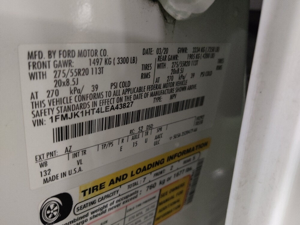 2020 Ford Expedition Max in Lewisville, TX 75067 - 18133020 33