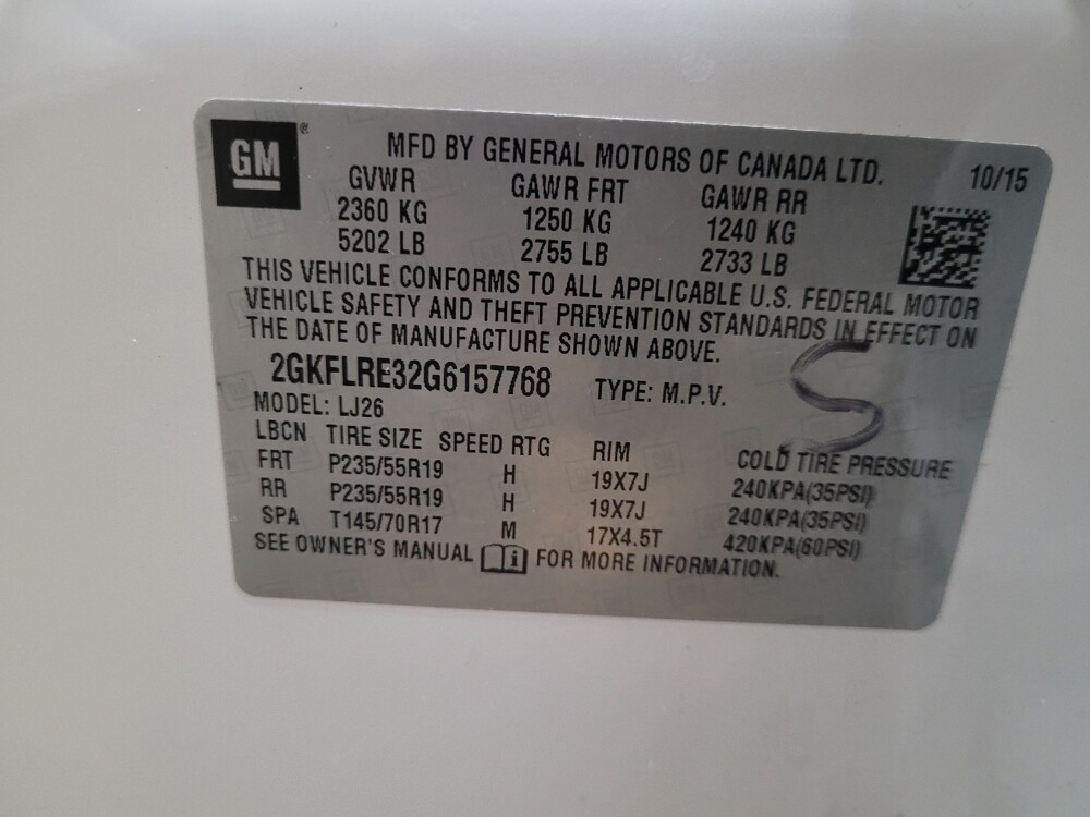 2016 GMC Terrain in Williamstown, NJ 8094 - 18133024 33