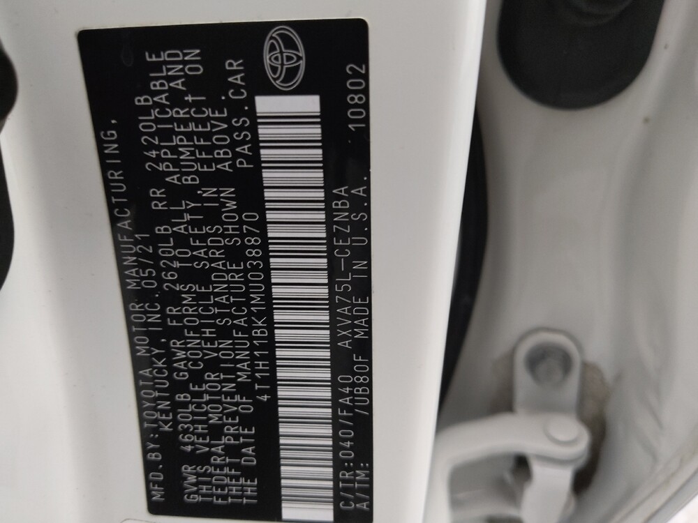 2021 Toyota Camry in Independence, MO 64055 - 18133029 33