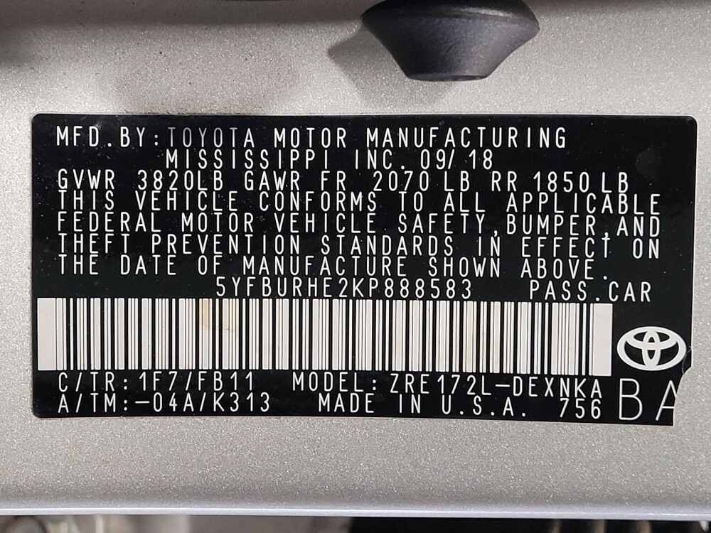 2019 Toyota Corolla in Augusta, GA 30907 - 18133032 33