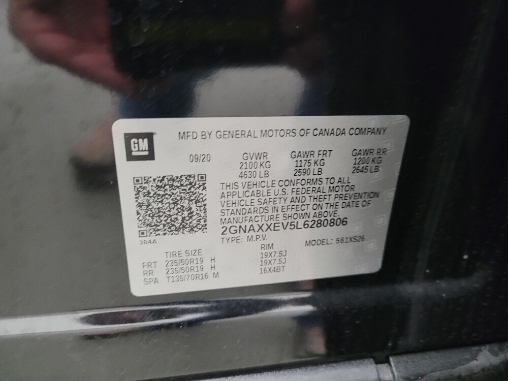 2020 Chevrolet Equinox in Taylor, MI 48180 - 18133040 33