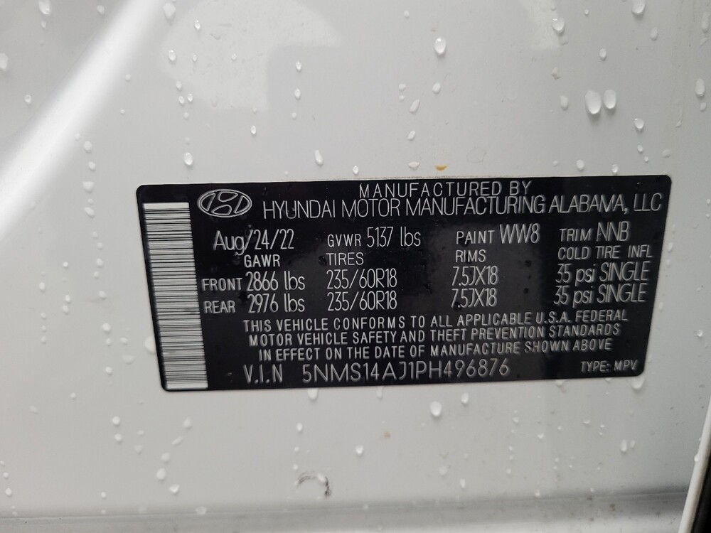 2023 Hyundai Santa Fe in Huntsville, AL 35816 - 18133042 33