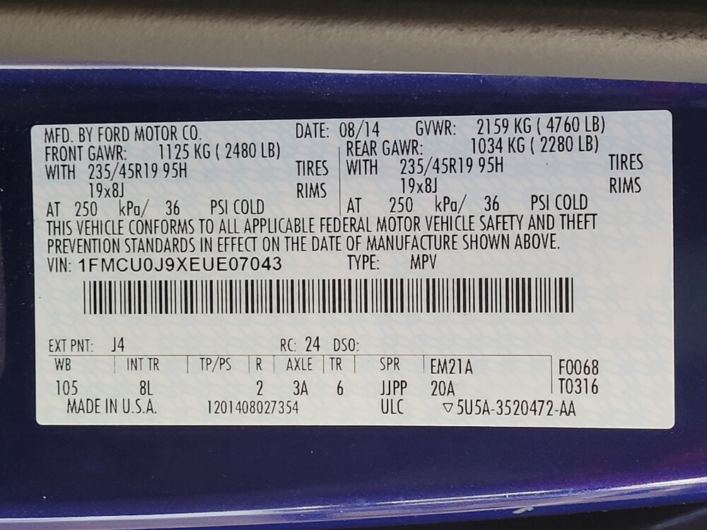 2014 Ford Escape in Sanford, FL 32773 - 18133046 33