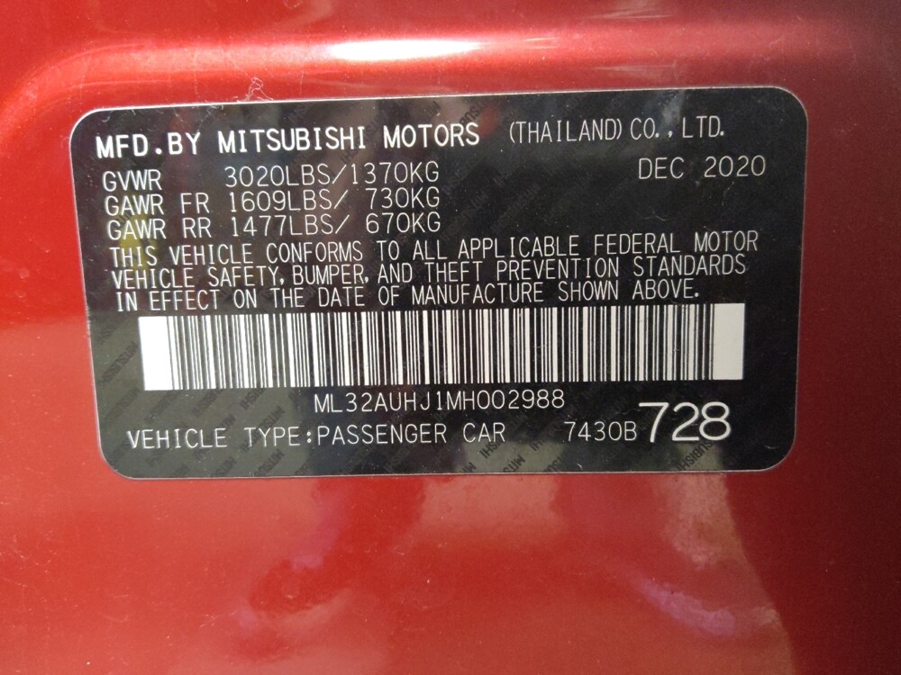 2021 Mitsubishi Mirage in Phoenix, AZ 85015 - 18133051 33