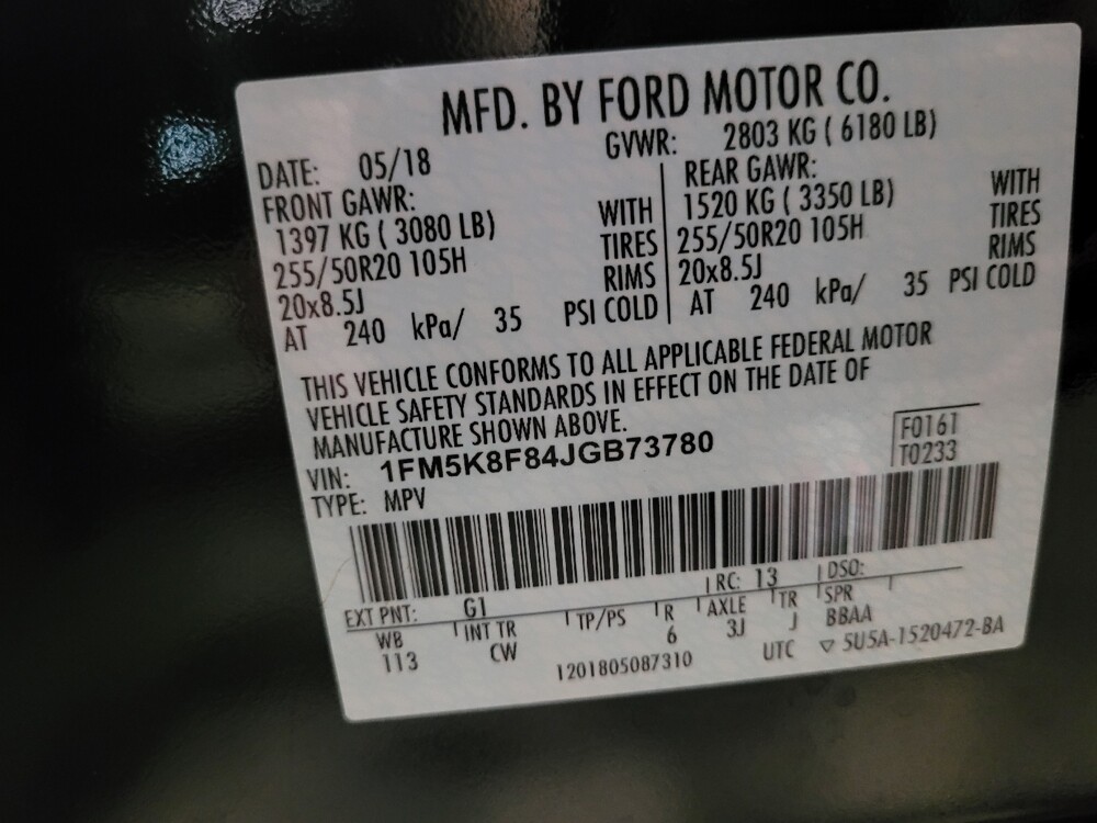 2018 Ford Explorer in Woodbridge, VA 22191 - 18133059 33