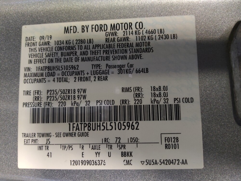 2020 Ford Mustang in Chandler, AZ 85225 - 18133075 33