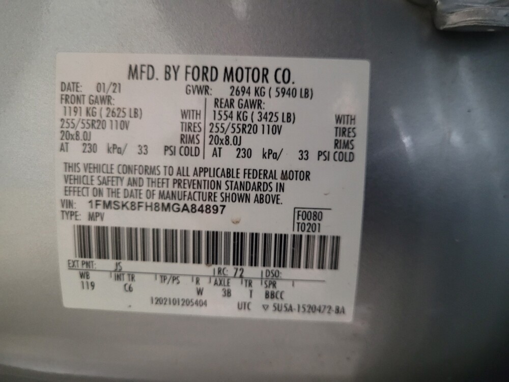 2021 Ford Explorer in New Castle, DE 19720 - 18133081 33