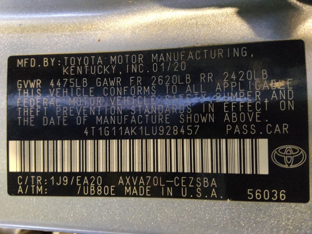 2020 Toyota Camry in Tucson, AZ 85705 - 18133085 33
