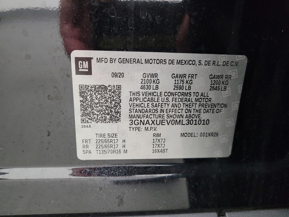 2021 Chevrolet Equinox in Eastpointe, MI 48021 - 18133091 33