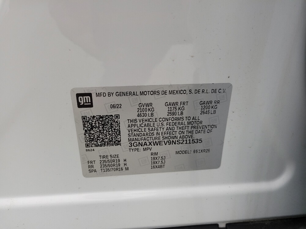 2022 Chevrolet Equinox in Eastpointe, MI 48021 - 18133102 33
