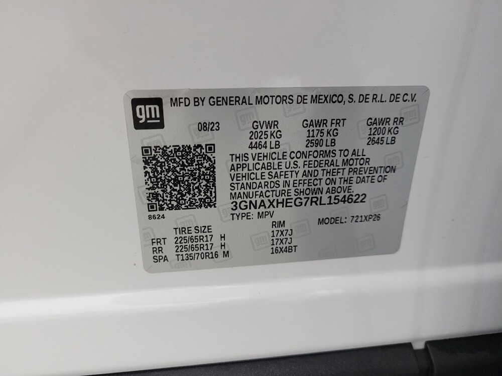 2024 Chevrolet Equinox in Eastpointe, MI 48021 - 18133108 33