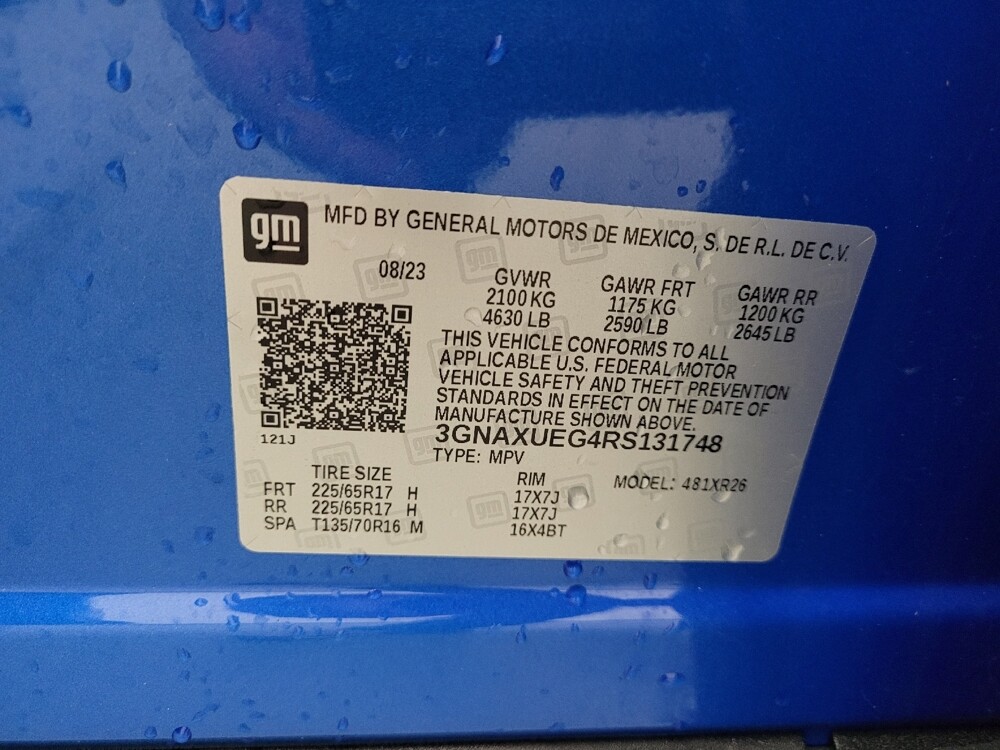 2024 Chevrolet Equinox in Eastpointe, MI 48021 - 18133109 33