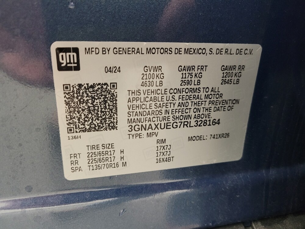 2024 Chevrolet Equinox in Eastpointe, MI 48021 - 18133110 33