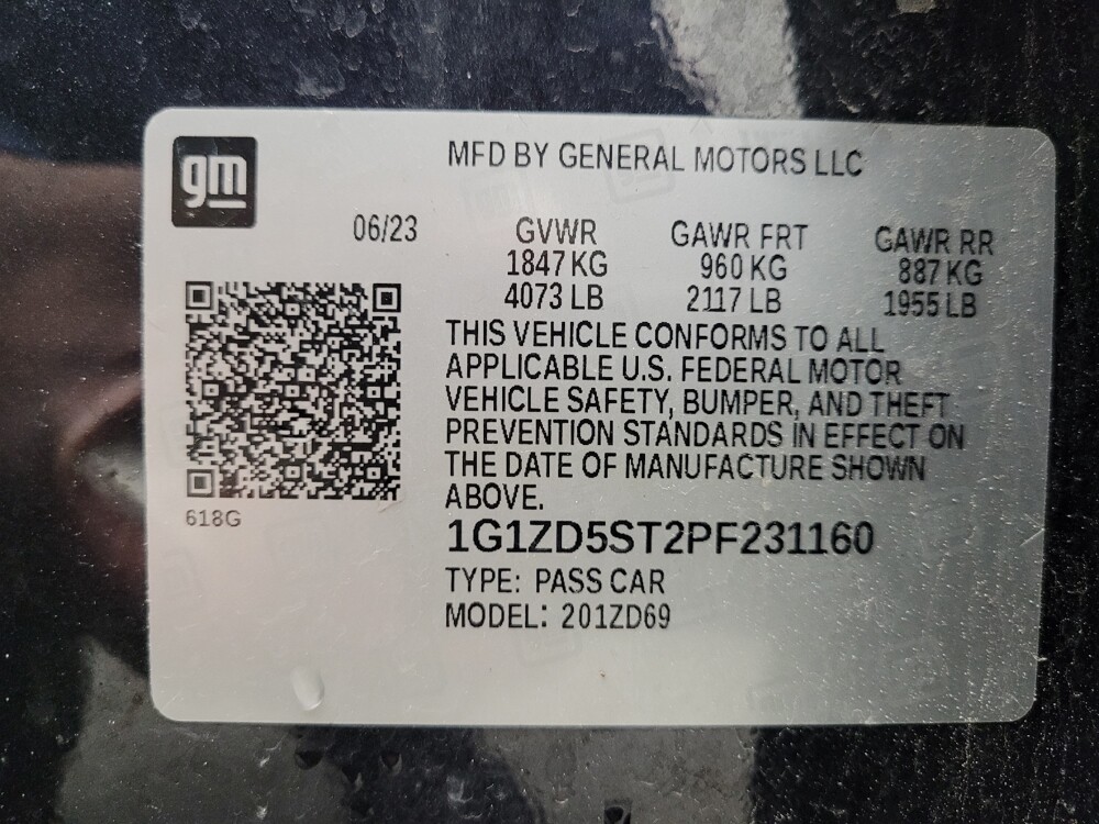 2023 Chevrolet Malibu in Eastpointe, MI 48021 - 18133111 33