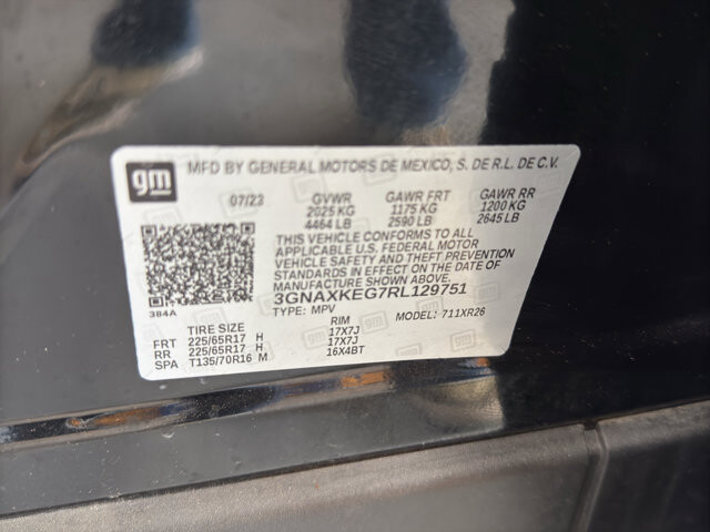 2024 Chevrolet Equinox in Burlington, WI 53105 - 18133198 25