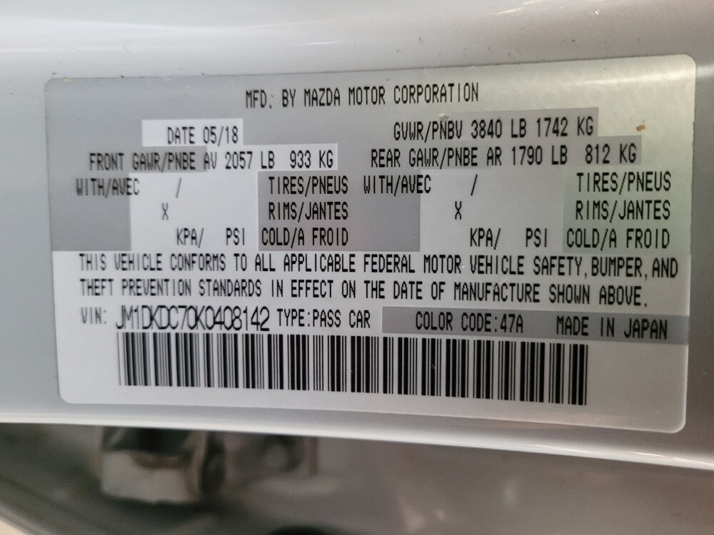 2019 MAZDA CX-3 in Downey, CA 90241 - 18133220 33