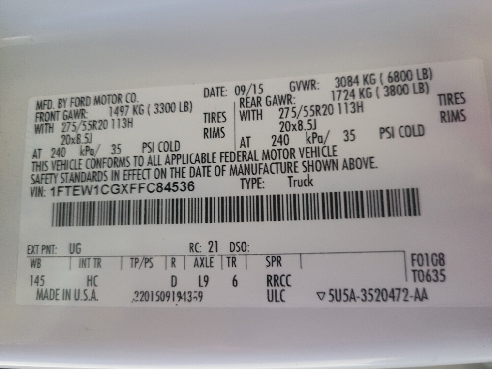 2015 Ford F150 in Chattanooga, TN 37421 - 18133228 33