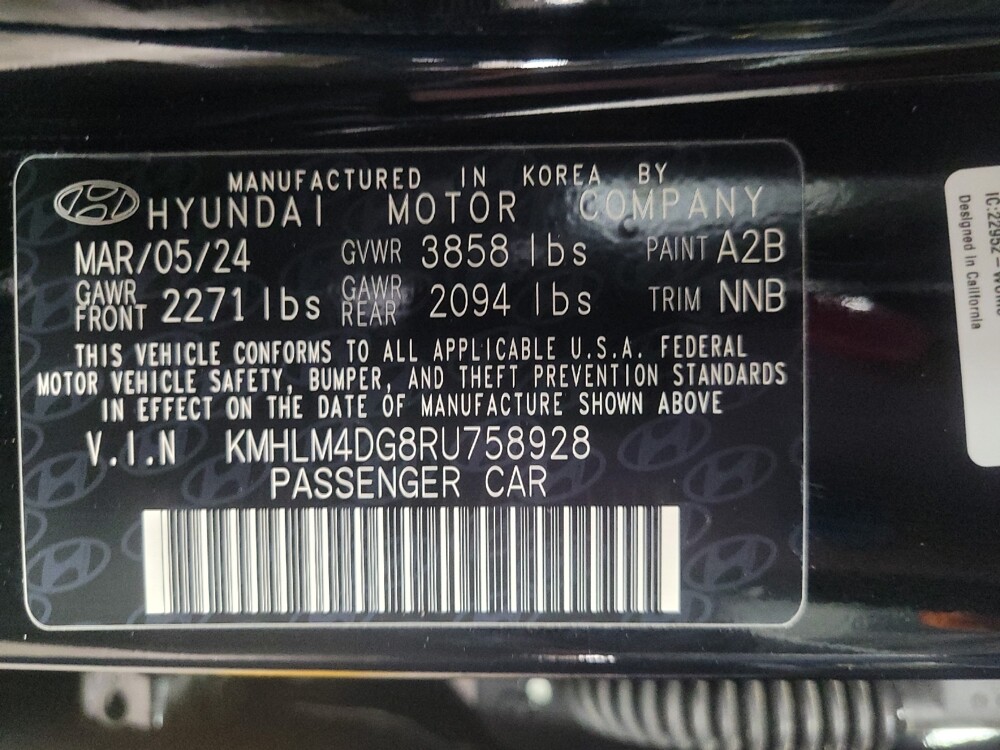 2024 Hyundai Elantra in Union City, GA 30291 - 18133232 33