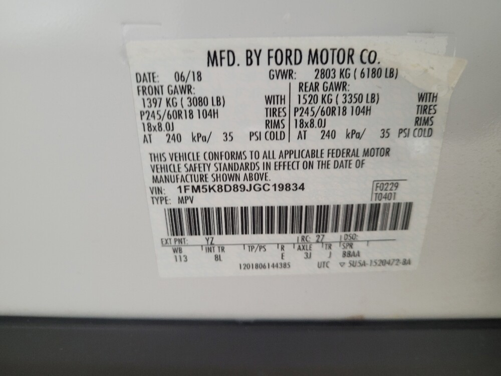 2018 Ford Explorer in Augusta, GA 30907 - 18133234 33