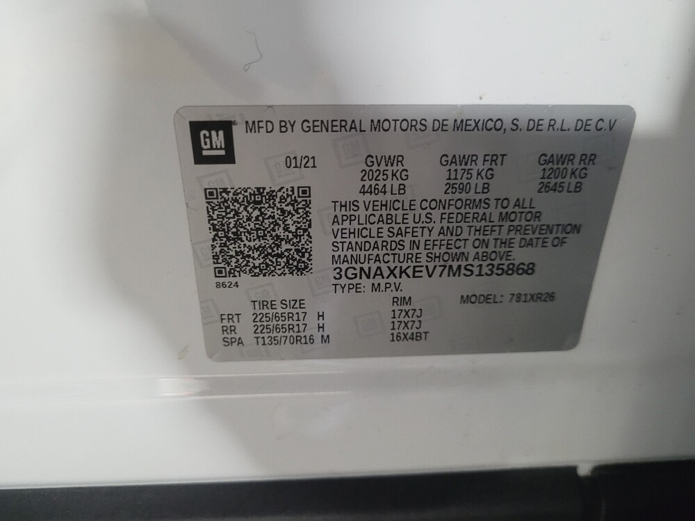 2021 Chevrolet Equinox in Chattanooga, TN 37421 - 18133242 33