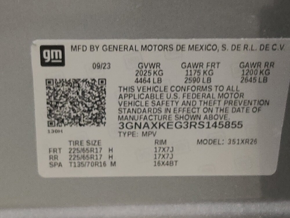 2024 Chevrolet Equinox in Fort Worth, TX 76116 - 18133248 33