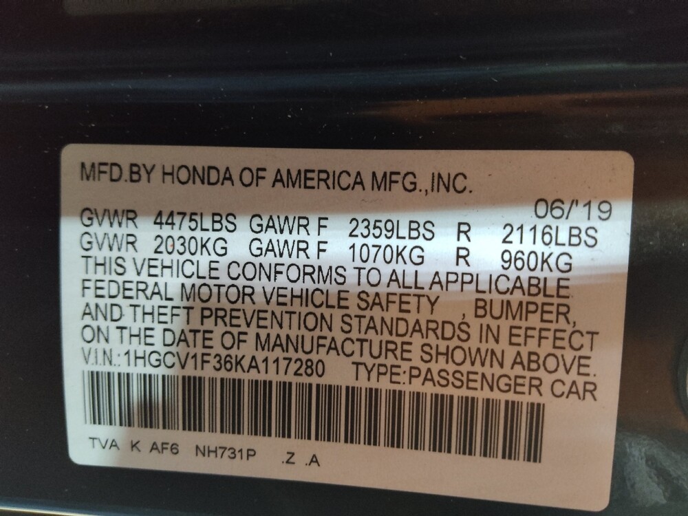 2019 Honda Accord in Plano, TX 75074 - 18133249 33