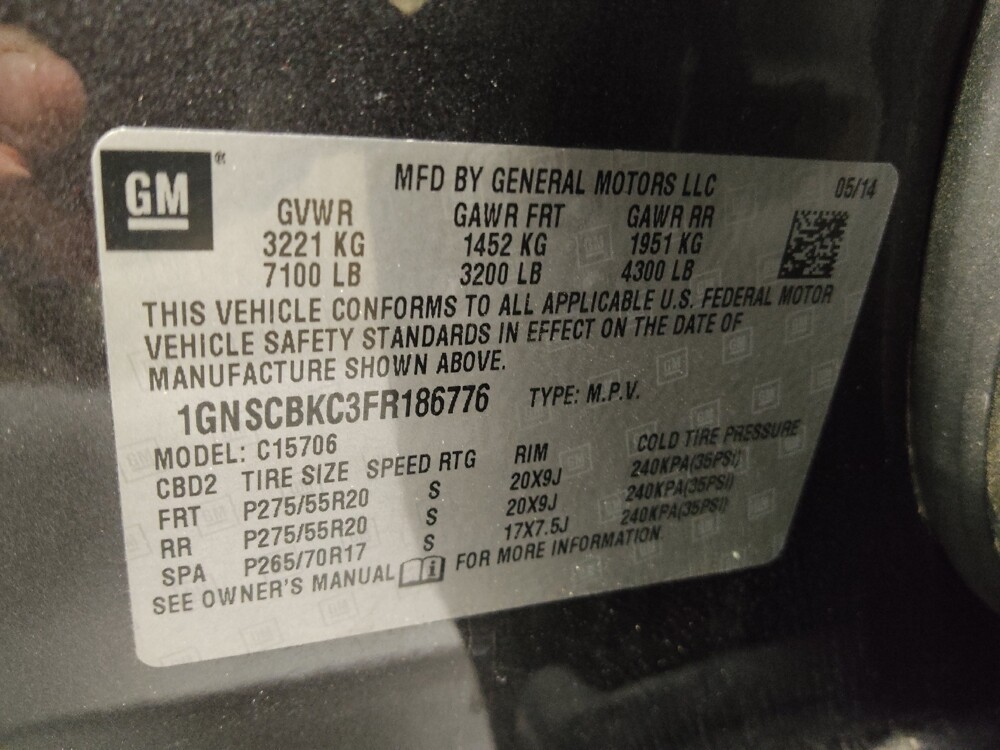 2015 Chevrolet Tahoe in Lubbock, TX 79424 - 18133254 33