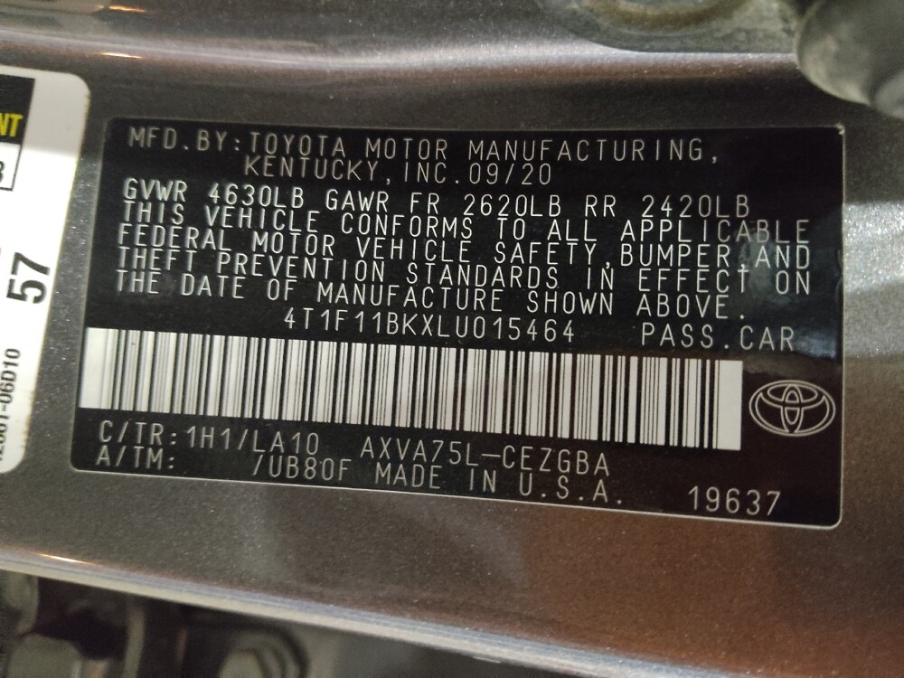 2020 Toyota Camry in Lewisville, TX 75067 - 18133257 33