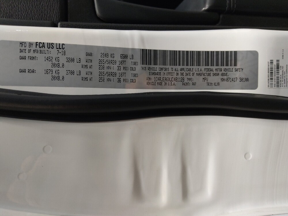 2018 Jeep Grand Cherokee in Plano, TX 75074 - 18133258 33