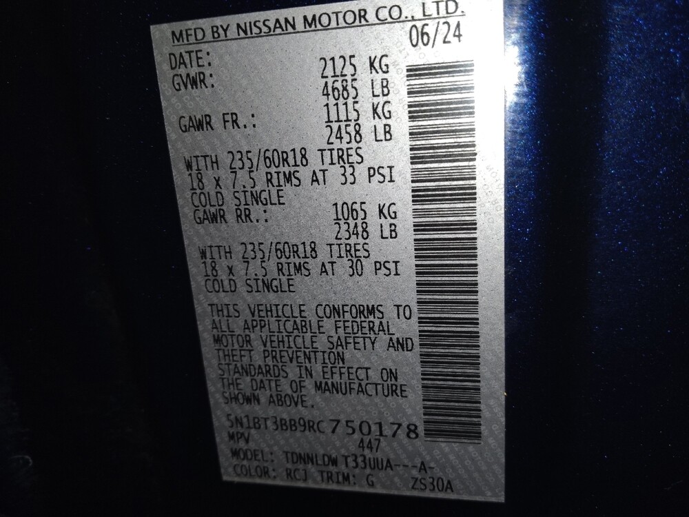 2024 Nissan Rogue in Arlington, TX 76011 - 18133269 33