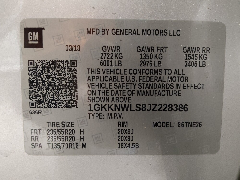 2018 GMC Acadia in Wilmington, NC 28405 - 18133297 33