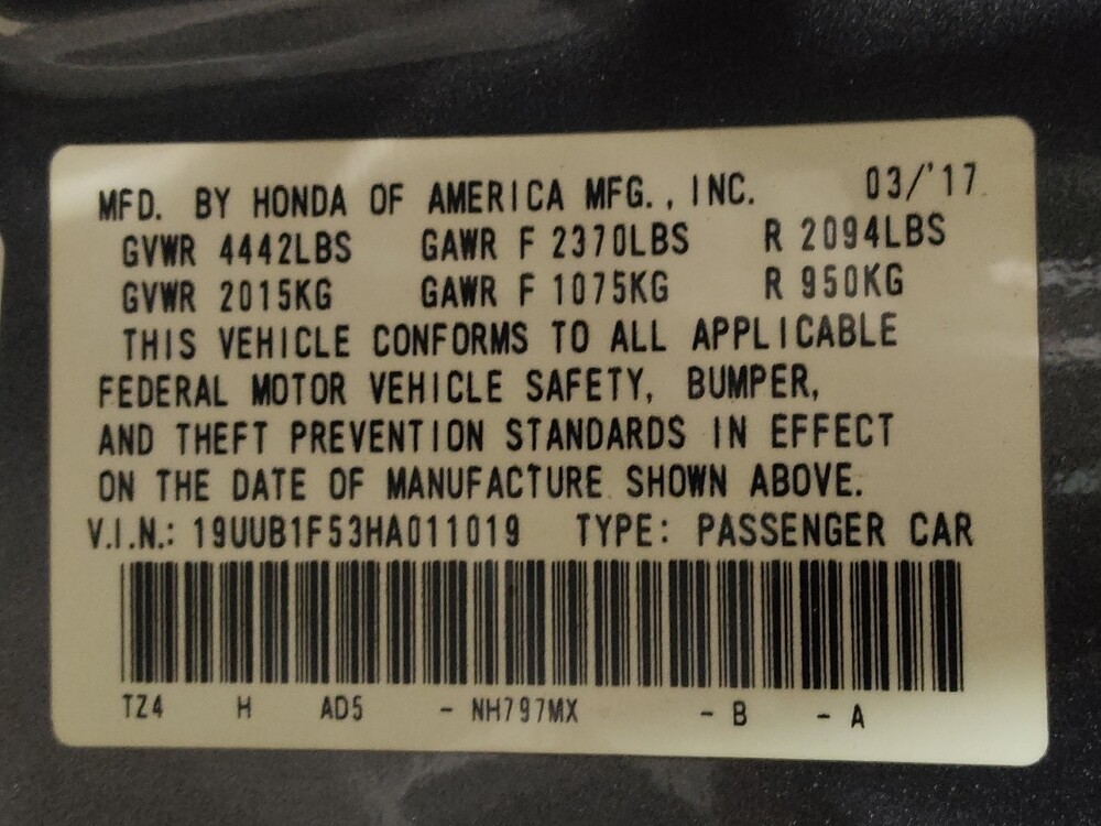 2017 Acura TLX in Wilmington, NC 28405 - 18133307 33