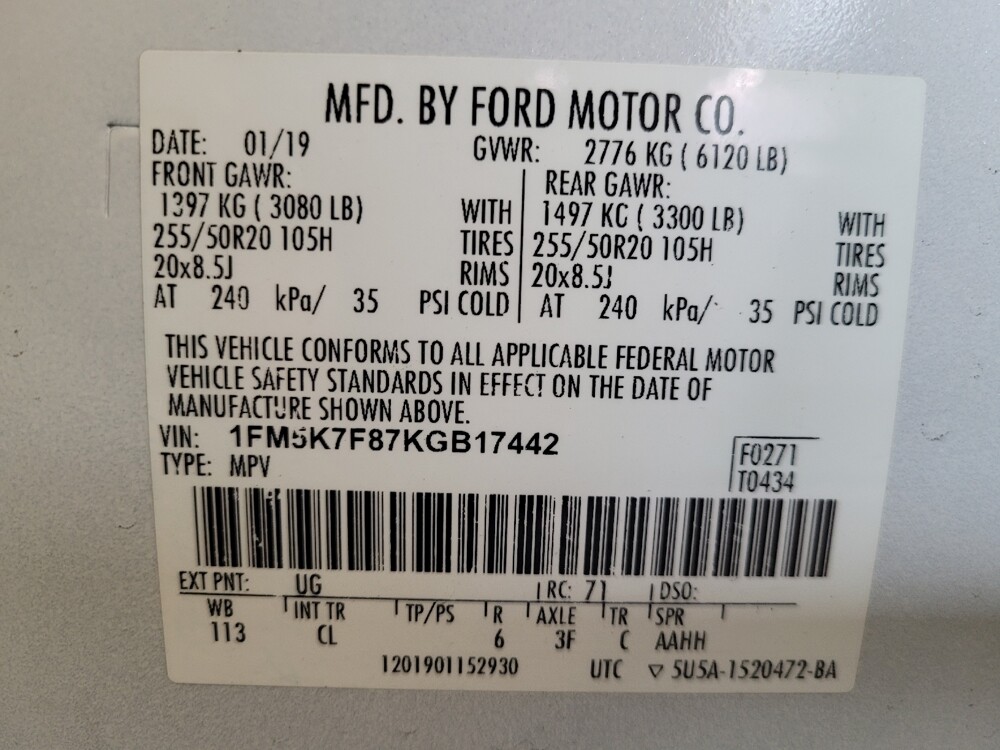 2019 Ford Explorer in Pensacola, FL 32505 - 18133308 33