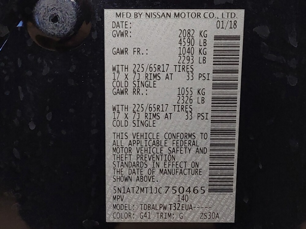 2018 Nissan Rogue in Savannah, GA 31419 - 18133317 33