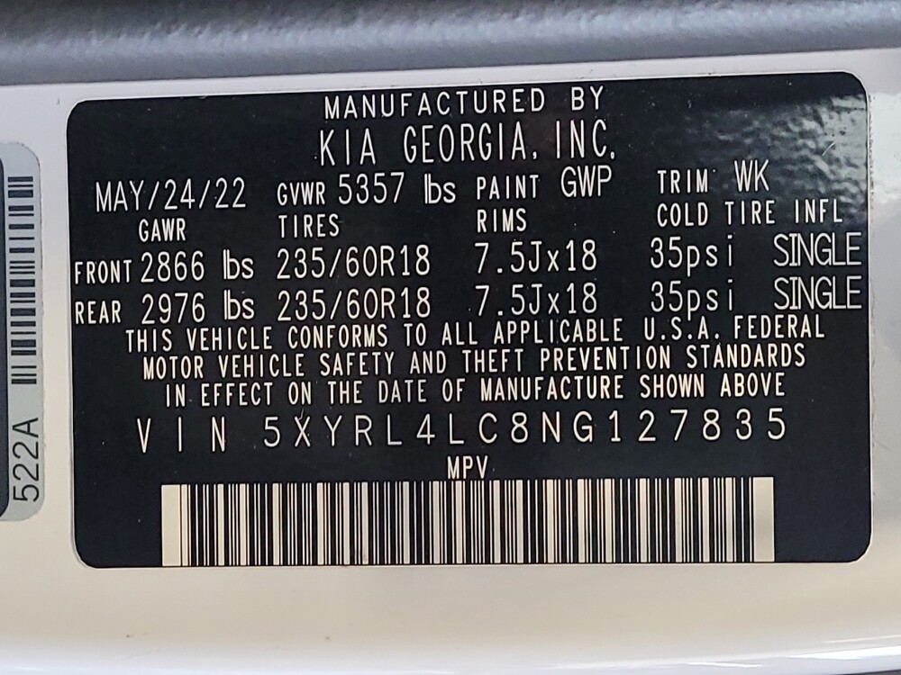 2022 Kia Sorento in Miami, FL 33157 - 18133319 33